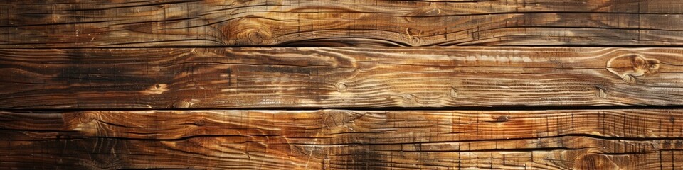 Wall Mural - Light Wood Background. Bright and Rustic Maple Texture for Long Panorama Banner