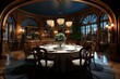 © racesy - Formal Dining Room in a Historic Mansion