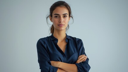 Wall Mural - The confident young woman