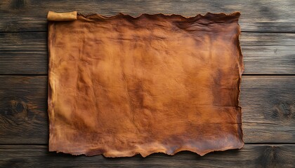 This vintage Old Brown Leather paper texture as a background. Used leather texture with a vintage feel, maybe for a project or design.