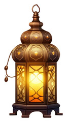 Sticker - PNG Lantern lamp architecture illuminated.