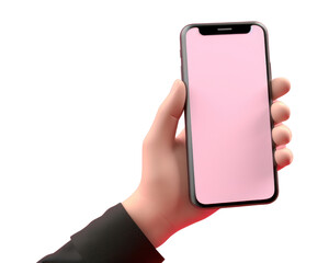 png holding phone hand photographing.