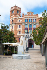 Post Office Building at Plaza de las Flores Square - Cadiz, Andalusia, Spain