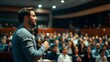 © stardadw007 - Motivational seminar with diverse speakers, Motivation, inspiration and inclusion