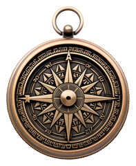 Wall Mural - png pendant jewelry compass locket transparent background