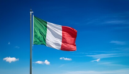 Sticker - Italian flag of Italy, AI generated