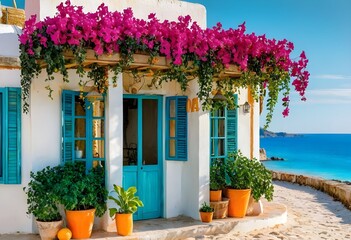 traditional  mediterranean house