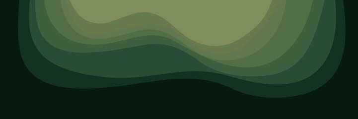 abstract smooth green flowing wave gradient design graphic vector illustration good for background, wallpaper, background template, backdrop design, advertising, ads, and business