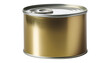 © Nunnu - retro tin cans with blank labels, ideal for mock-ups and product branding cut out transparent isolated on white background PNG