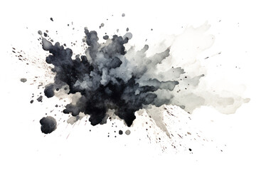 Wall Mural - png explosion backgrounds white background splattered.