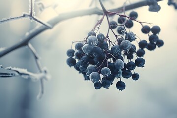 Wall Mural - grapes on vine