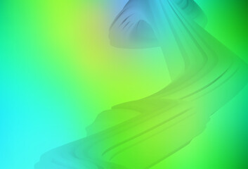 Poster - Light Blue, Green vector abstract blurred background.