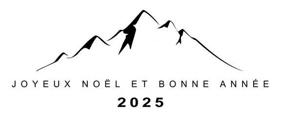 Poster - LOGOTYPE CARTE DE VŒUX 2025