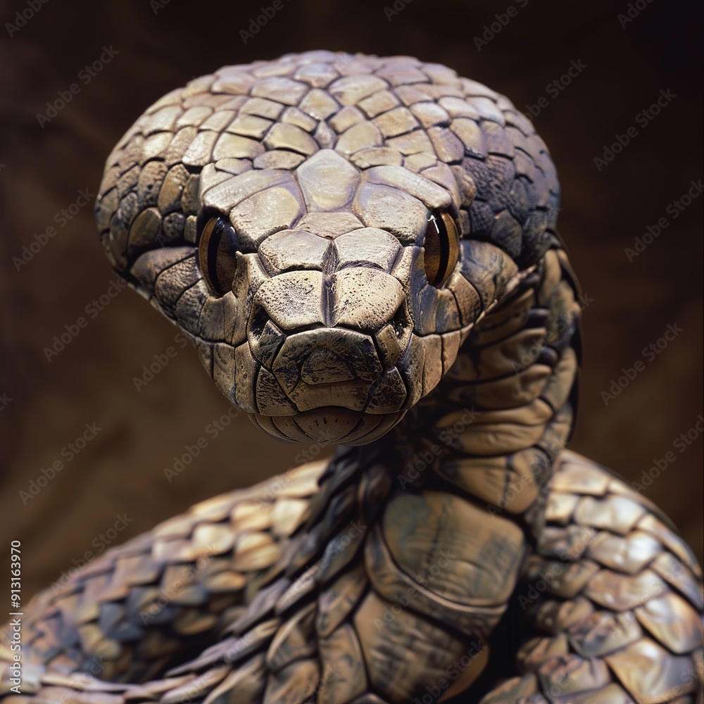 Asp: A venomous snake from Egyptian mythology, often associated with ...