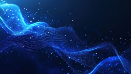blue wave background