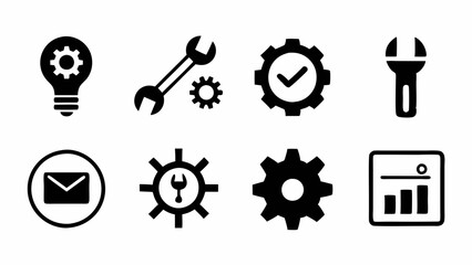 set of icons for web