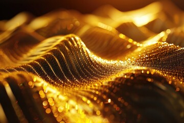 Aufkleber - Close-up shot of a shiny surface with reflections and highlights