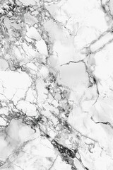 Poster - A close-up image of a marble surface in monochrome