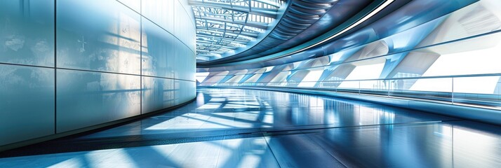 Poster - Dynamic Motion Technology in a Futuristic Setting