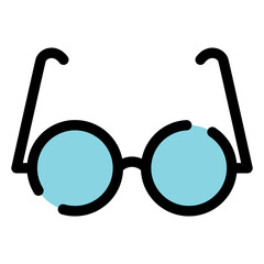 Poster - glasses icon 