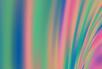 Wall Mural - dark orange vector blurred shine abstract background.