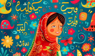 International Mother Language Day background