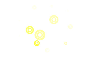 Poster - Light Green, Yellow vector backdrop with dots.