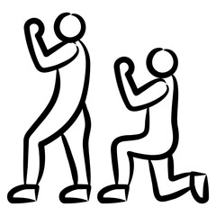 Sticker - Lunges Icon