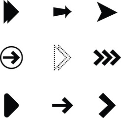 Fototapete - Set of thin line icons of graphic design. Simple linear icons in a modern style flat, Creative Process. Graphic design, creative package, stationary, software and more