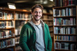 © Nacci - Cheerful international student in a university library