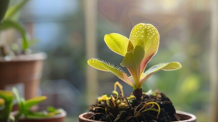 Poster - Close-up of a Venus Flytrap