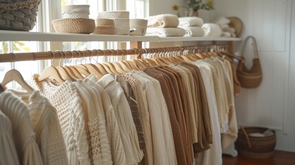 Neutral Knitwear Closet