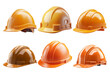 © vectorizer88 - Yellow Construction Helmets Isolated On Transparent Background