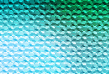Poster - Light Green vector texture with disks.