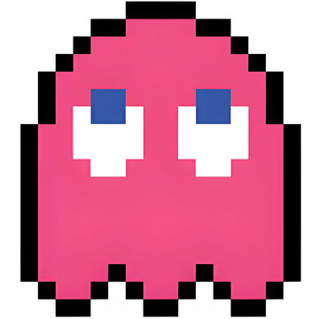 Pixel icon, 8 bit game icon, Retro game, Contoured Pixel Game symbol, 8-bit UI gaming bar notation, encompassing video-game pixel magic items
