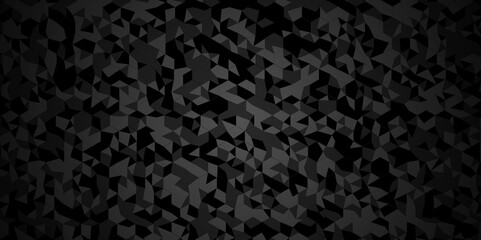 	
Vector geometric seamless technology gray and black diamond triangle background. Abstract digital grid light pattern white Polygon Mosaic triangle business and corporate background.