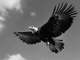 Sticker - Eagle in flight