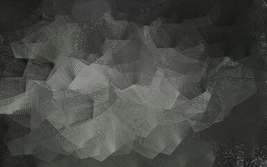 Light Gray vector texture with wry lines.