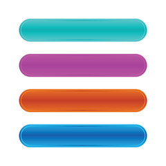 web buttons glossy  vector glass  icon