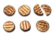 © Dmytro - grilled eggplant isolated on white background. clipping path