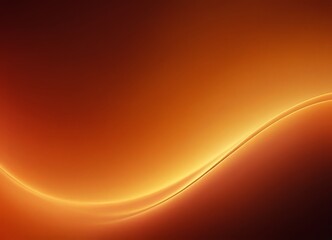 gradient background transitions from deep orange at the top to lighter orange at the bottom, creating warm