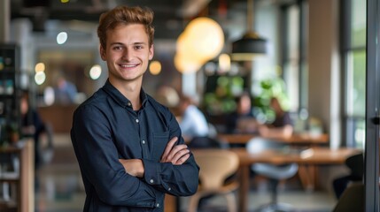 Wall Mural - The confident young professional