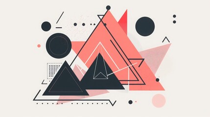 Poster - Create impactful designs with minimalist vectors that use geometric shapes and clear lines.