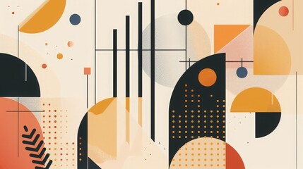 Poster - Create impactful designs with minimalist vectors that use geometric shapes and clear lines.