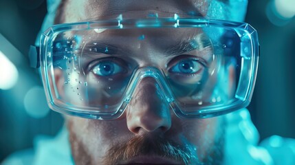 Poster - Describe the UV protection capabilities of safety goggles