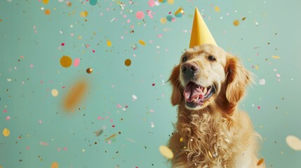 Canvas Print - The Happy Dog Celebration