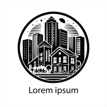A Real estate logo design for brand