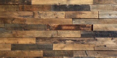 Wall Mural - Reclaimed Wood Wall