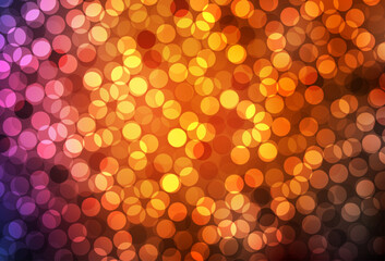 Poster - Dark Red vector background with spots.