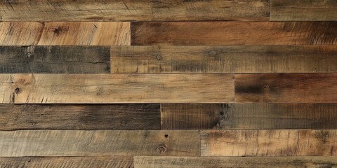 Wall Mural - Rustic Wood Paneling Texture